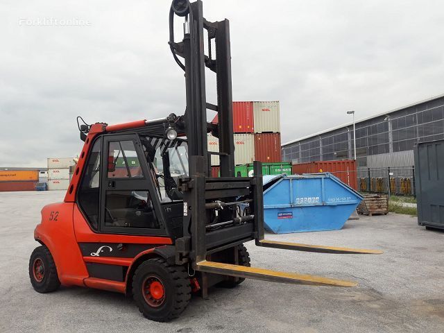 Linde H80D diesel forklift