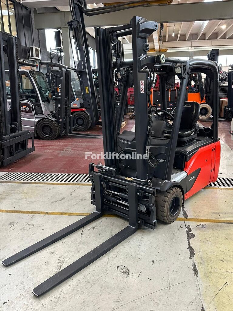 Linde E20L-02 electric forklift