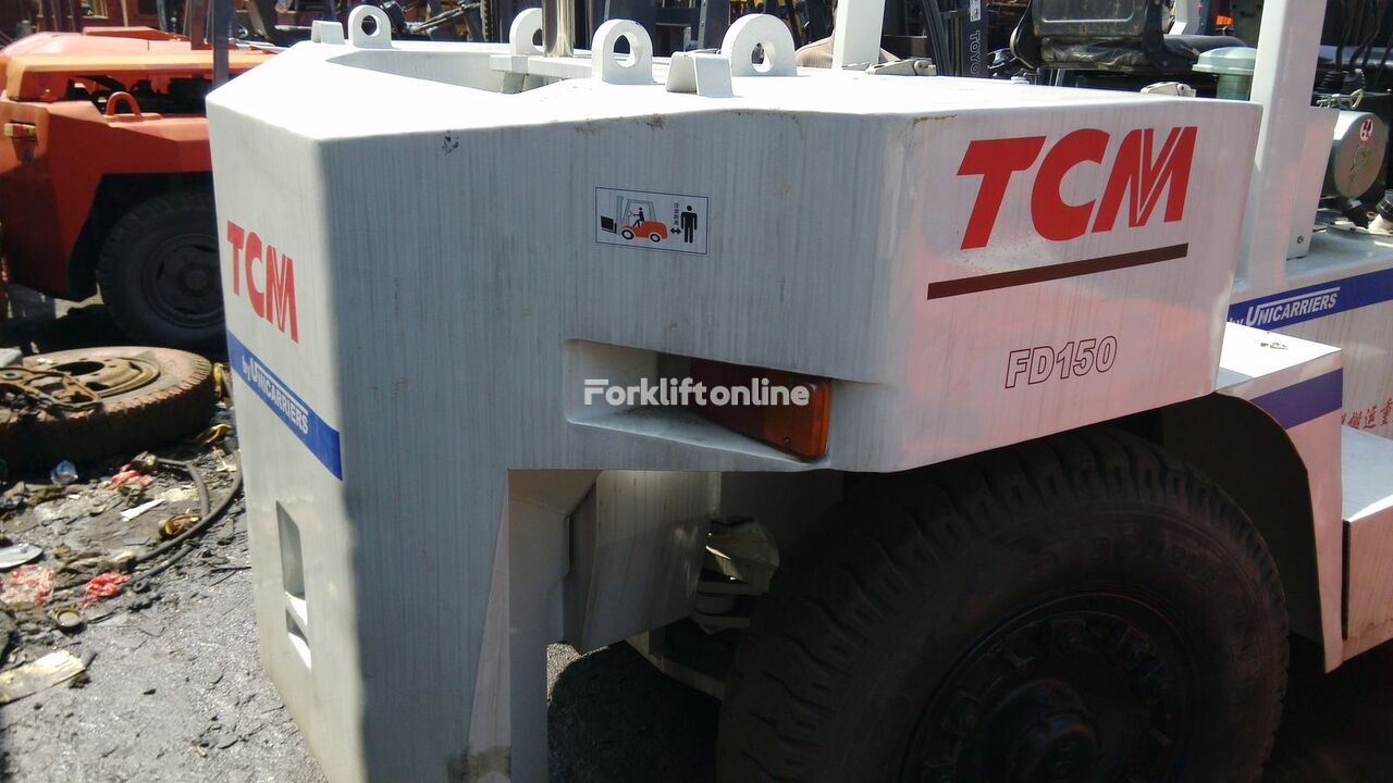 TCM FD150 high capacity forklift