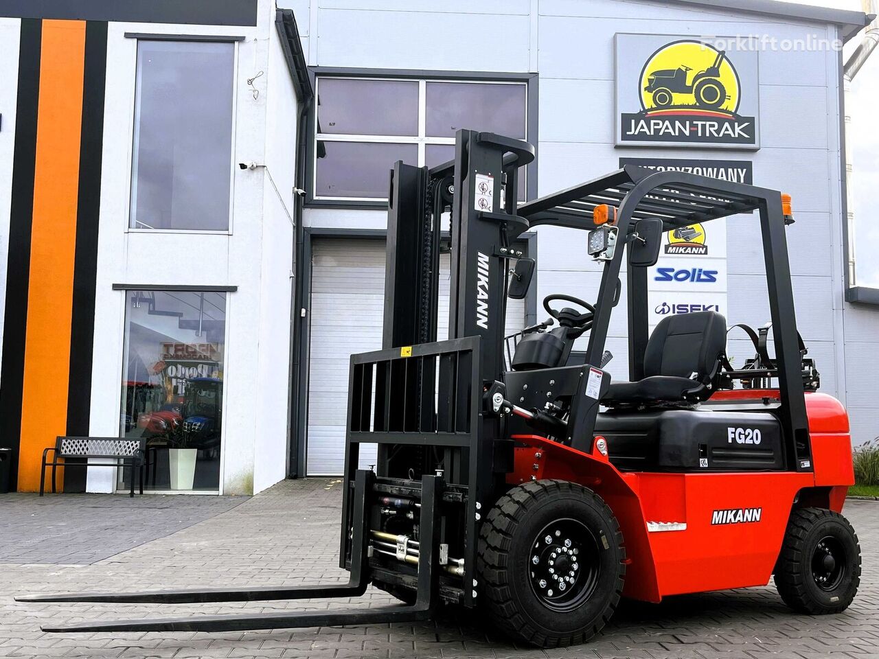 Wózek widłowy FG20 MIKANN petrol/gas forklift